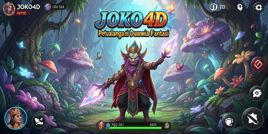 Tampilan gameplay JOKO4D yang menarik dengan petualangan seru.