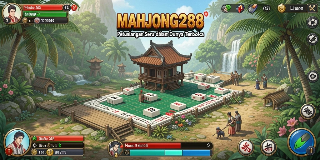 Menampilkan gameplay menakjubkan di dunia terbuka MAHJONG288.