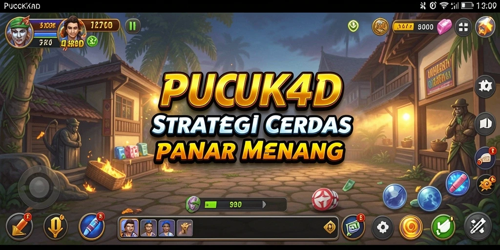 Tangkapan layar gameplay PUCUK4D yang menampilkan strategi intens.