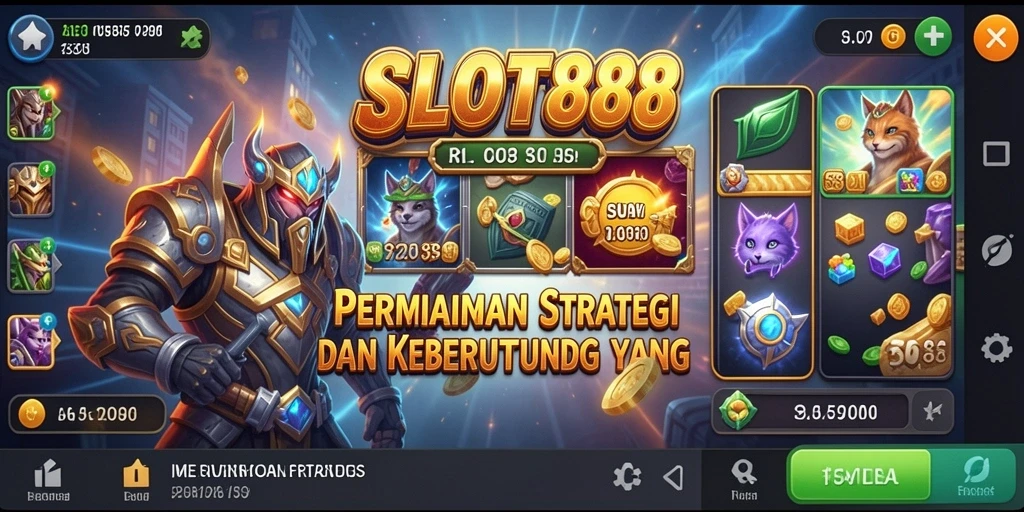 Tangkapan layar utama dari gameplay SLOT88 yang seru dan menantang.