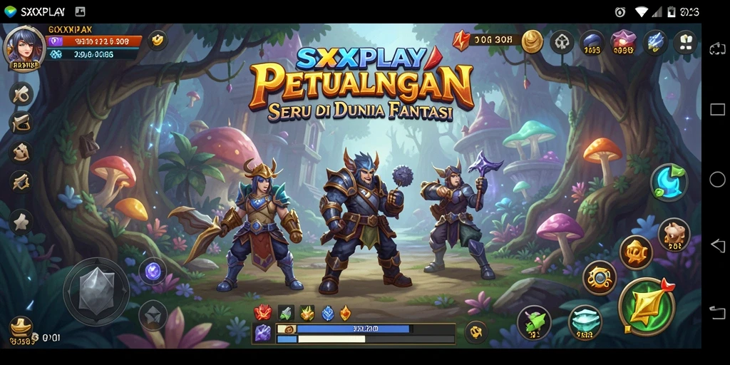 Tampilan gameplay SXXPLAY yang mendebarkan dan penuh petualangan.