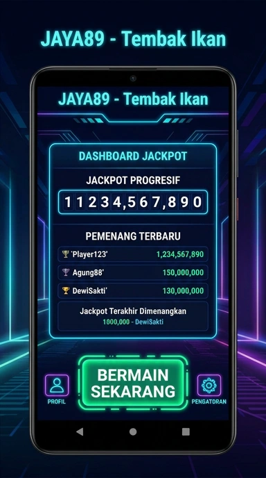 Tampilan antarmuka jaya89 yang modern dan intuitif.